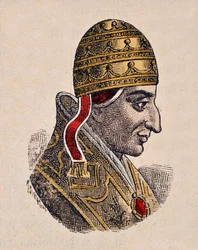 Portrait of Pope Jean XIV (983-984)