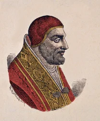 Portrait of Pope Jean XIX (1024-1032)