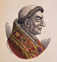 Portrait of Pope Marinus I (882-884)