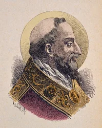 Portrait of Pope Clement I (88-97)