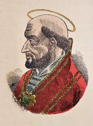 Portrait of Pope Silverius (535-536)