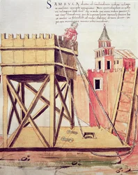 Project for a Siege Tower, illustration from 