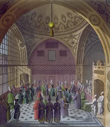 Reception of the Western Ambassadors by the Grand Vizier of the Sultan in Constantinople, c.1820