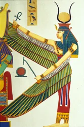 Representation of Isis, Illustration from Monuments of Egypt and Nubia, by Ippolito Rosellini