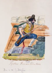 Roman Popular Volunteer of the 1848 Insurrection in Rome