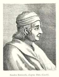 Sandro Botticelli, after Batt Cecchi (engraving)