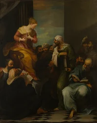 St. Catherine Disputing with the Judges