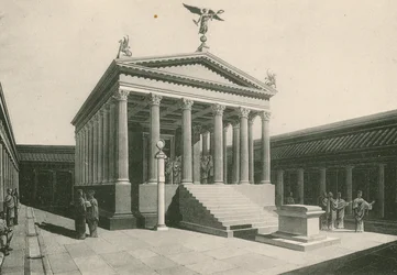 The Temple of Apollo as it was