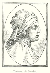 Tommaso called Giottino (engraving)