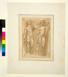Two Antique Deities, c.1600