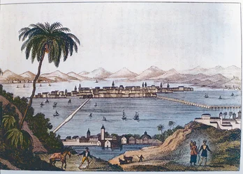View of Mexico City, 1714