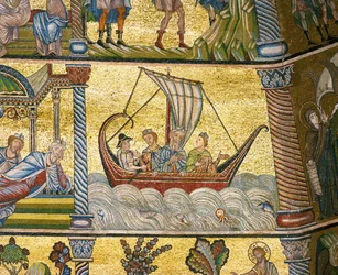 The Three Magi Departing Across the Seas