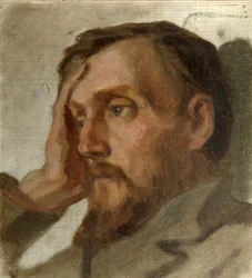 Portrait of the Literary Critic and Philosopher Vissarion G. Belinsky