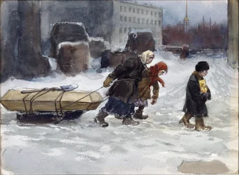Burial of a Workman Who Was Not a Communist by Ivan Alexeyevich Vladimirov