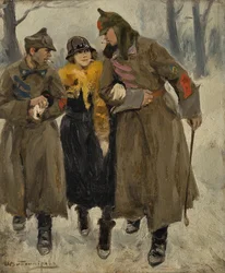 Soldiers with Prostitute