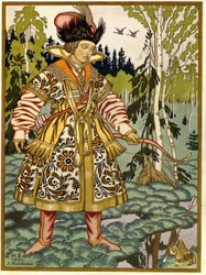 Ivan Tsarevich and the Frog Princess. Traditional Russian Tale.