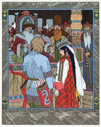 Tsarevitch Ivan, the Fire Bird and the Gray Wolf