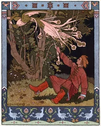 Tsarevitch Ivan, the Fire Bird and the Gray Wolf