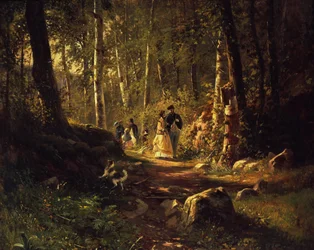 A Walk in a Forest, 1869