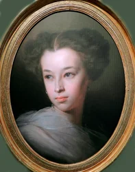 Portrait of Natalia Alexandrovna Pushkina, Countess of Merenberg (1836-1913), Daughter of Poet