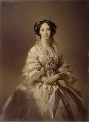 Portrait of Maria Alexandrovna, Empress of Russia