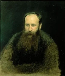 Portrait of Vasili Vasilievich Vereshchagin, 1883