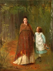 In the Park (Portrait of the Artist