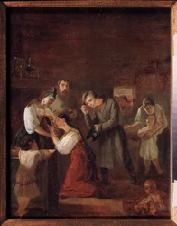 Blessing of the Young Couple Before Marriage
