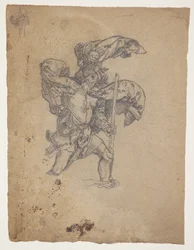 Study after Dürer: The Holy Christopher I