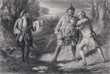 Illustration for Rob Roy (engraving)