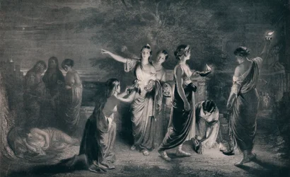 The Wise and Foolish Virgins, c1900, 1911