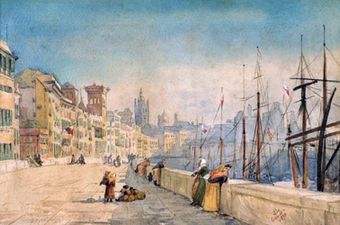 The Port of Genes, 1878