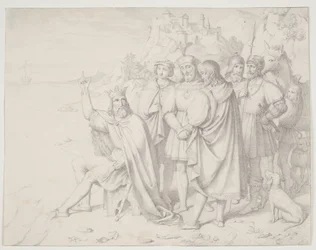Knud the Great by the Shore