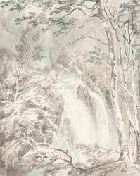 A Waterfall, 1795-1796