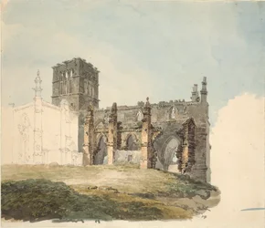 The Ruined Abbey at Haddington