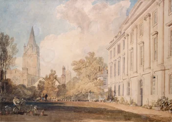 View of the Cathedral of Christ Church, and Part of Corpus Christi College