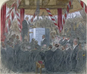 Laying of the chief stone of Holborn Viaduct, City of London, 3 June 1867