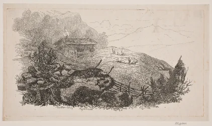 Mountain Scene near Meiringen