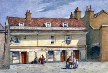 The Ship Aground Public House, Wolseley Street, Bermondsey, London, c. 1875