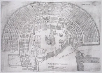 The Castle of Montargis and its Gardens, from 
