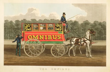 The Omnibus, engraved by Robert Havell, 1833
