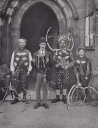 The Horn Dance, Abbots Bromley, Four of the Performers