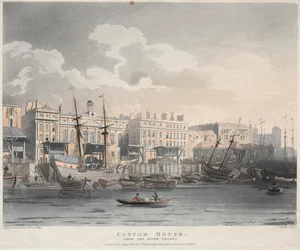 Customs House, from the Thames River