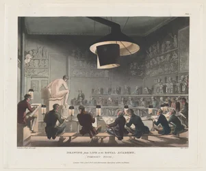Drawing from Life at the Royal Academy, Somerset House