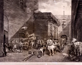 The Hour Glass Brewery on Upper Thames Street, London