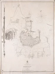 Archipelago, Rhodes Island, town and ports of Rhodes surveyed by Commander Thomas Graves, HMS 