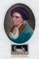 Leonhard Euler, 18th century Swiss mathematician and physicist