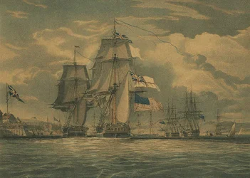 HMS Shannon captures USS Chesapeake, 1 June 1813
