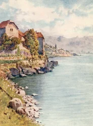 The Chateau de Glerolles and St Saphorin, JHL