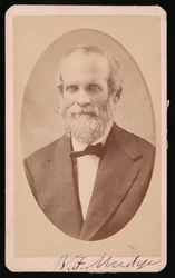 Portrait of Benjamin Franklin Mudge, July 1873